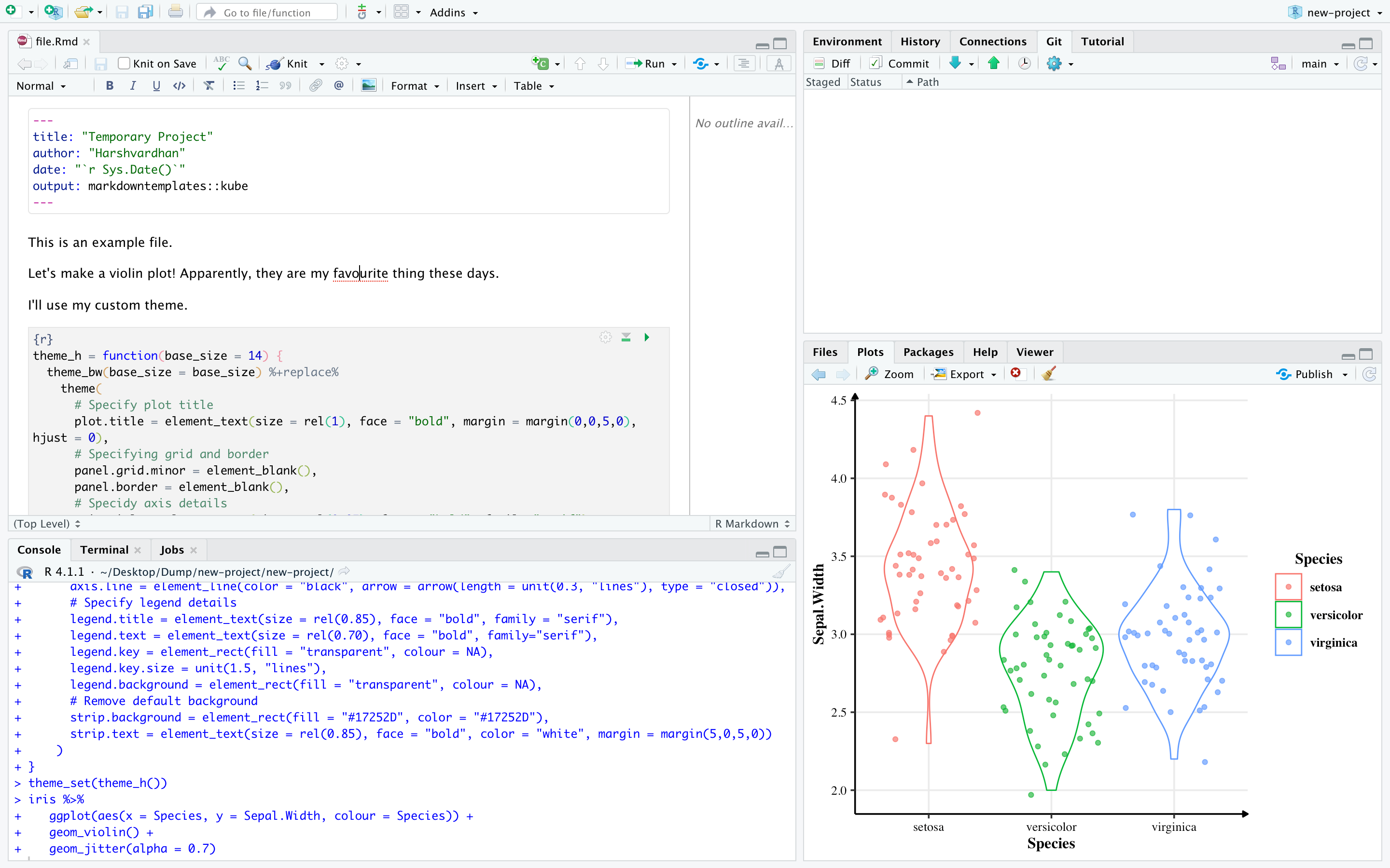 Creating a dummy R Markdown file for demonstration